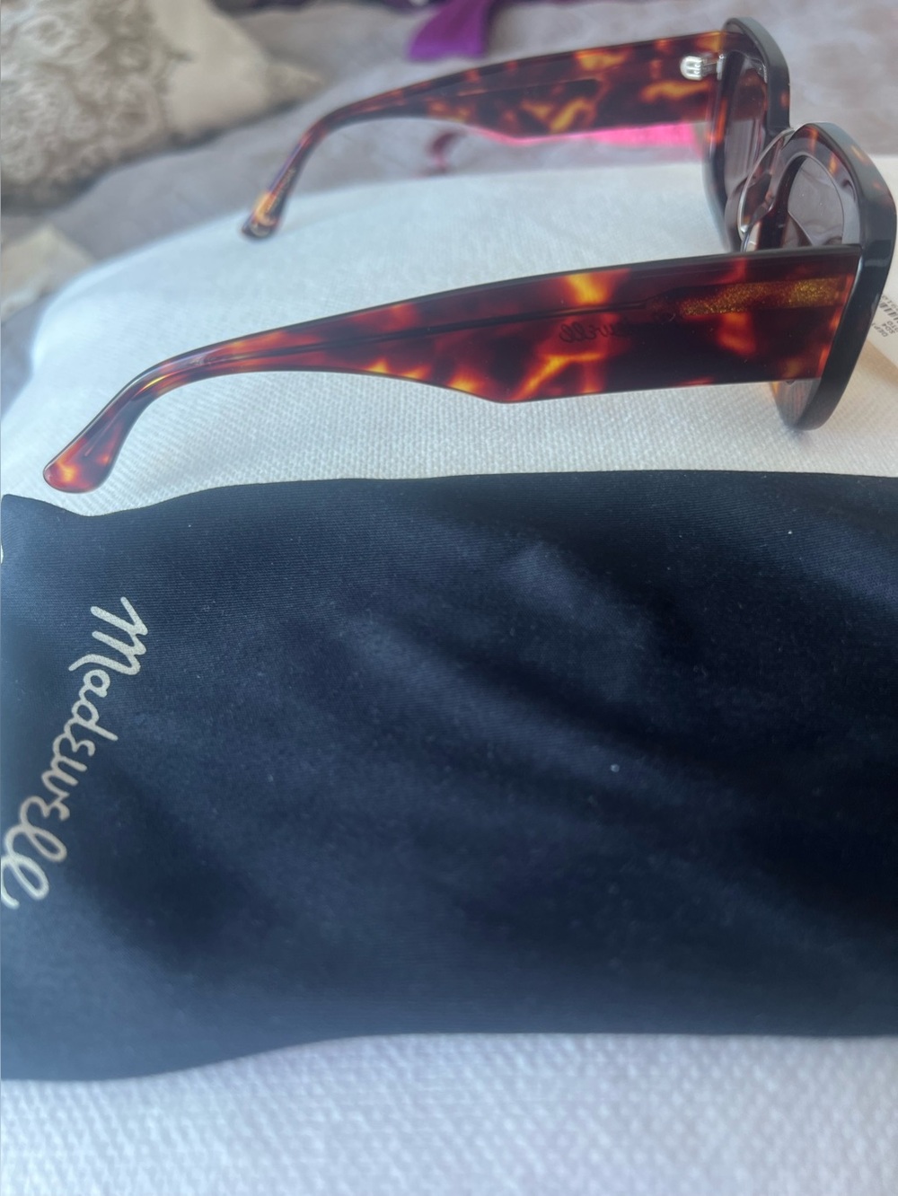 Madewell Linbrook Tortoise Brown Sunglasses - Picture 9 of 16